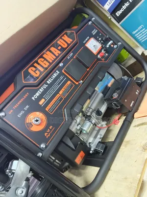 Quality Powerful Cigma Uk 6.5kva Generator /With Key Start Avr