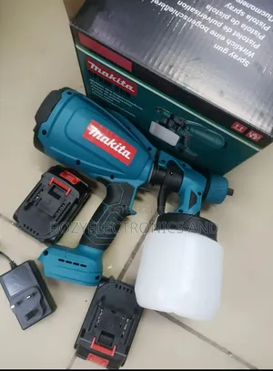 Makita Cordless Spray Gun With 2 Battery