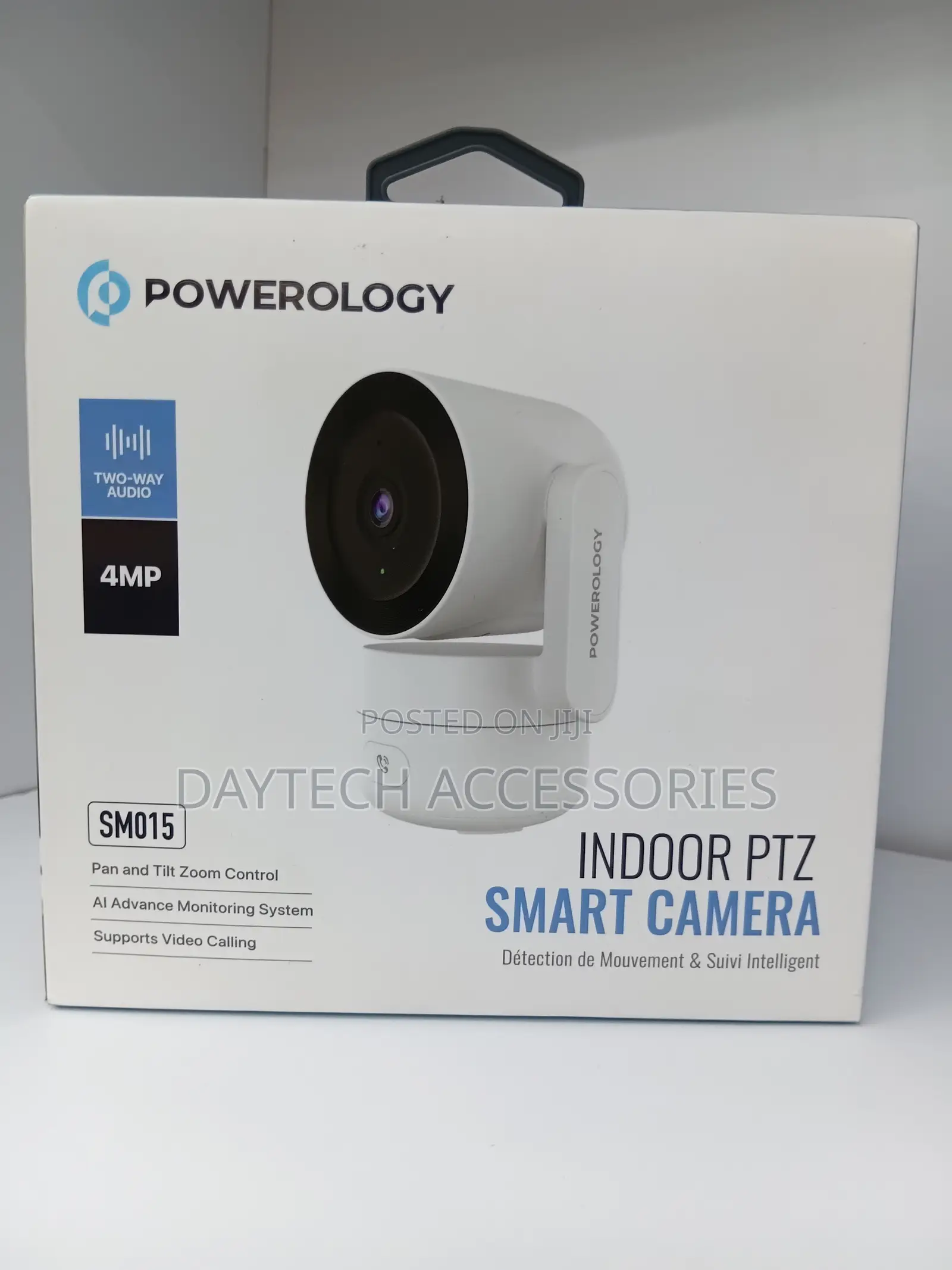 Powerology Indoor PTZ Smart Camera, Model Sm015.