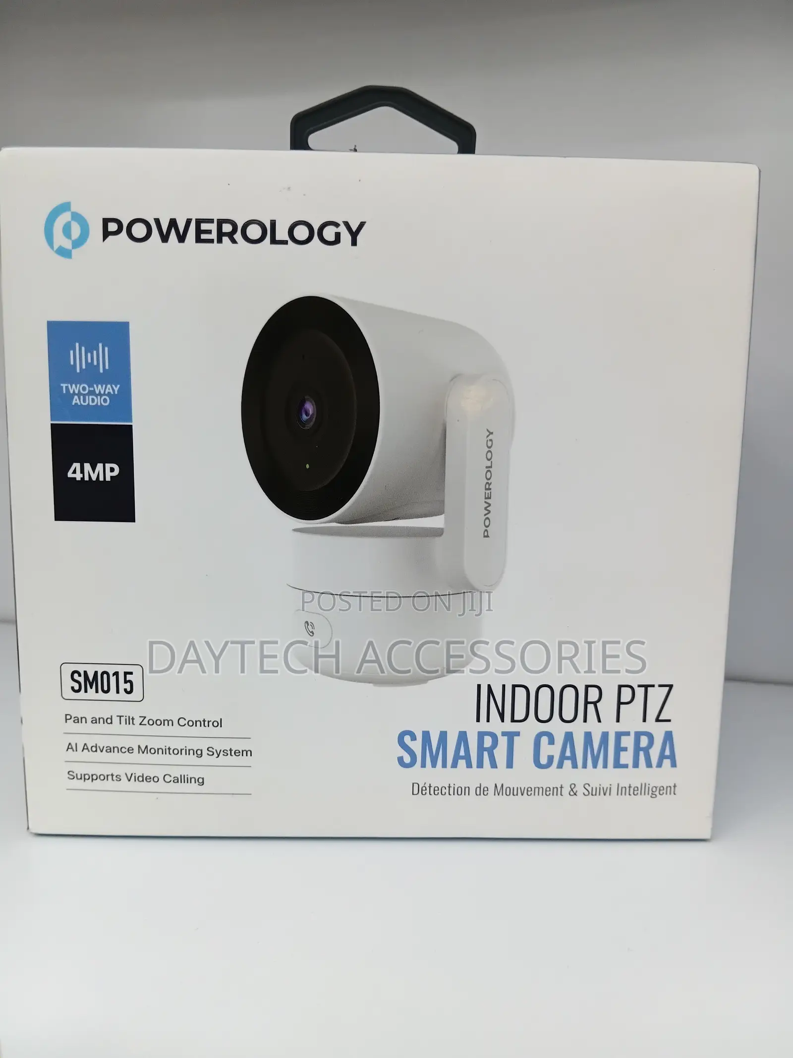 Powerology Indoor PTZ Smart Camera, Model Sm015.