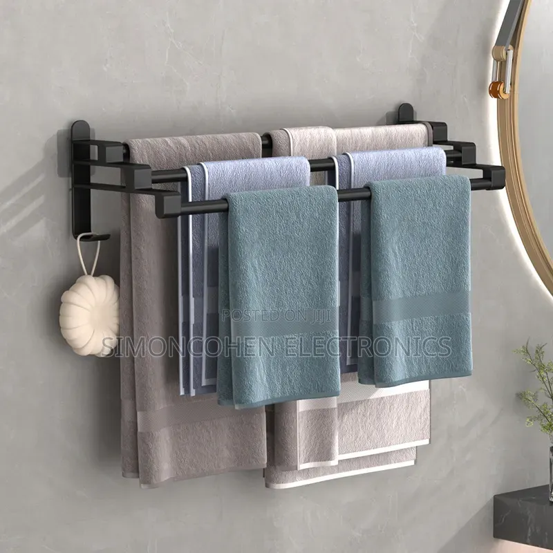 60cm Three Layer Stainless Steel Towel Rack