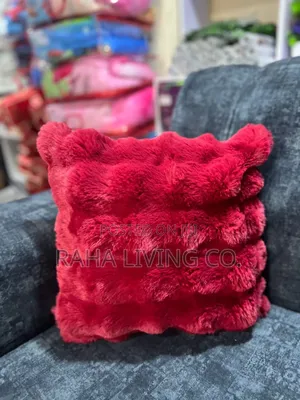 Rabbit Fur Throw Cushion Cover Pillow | 45x45cm