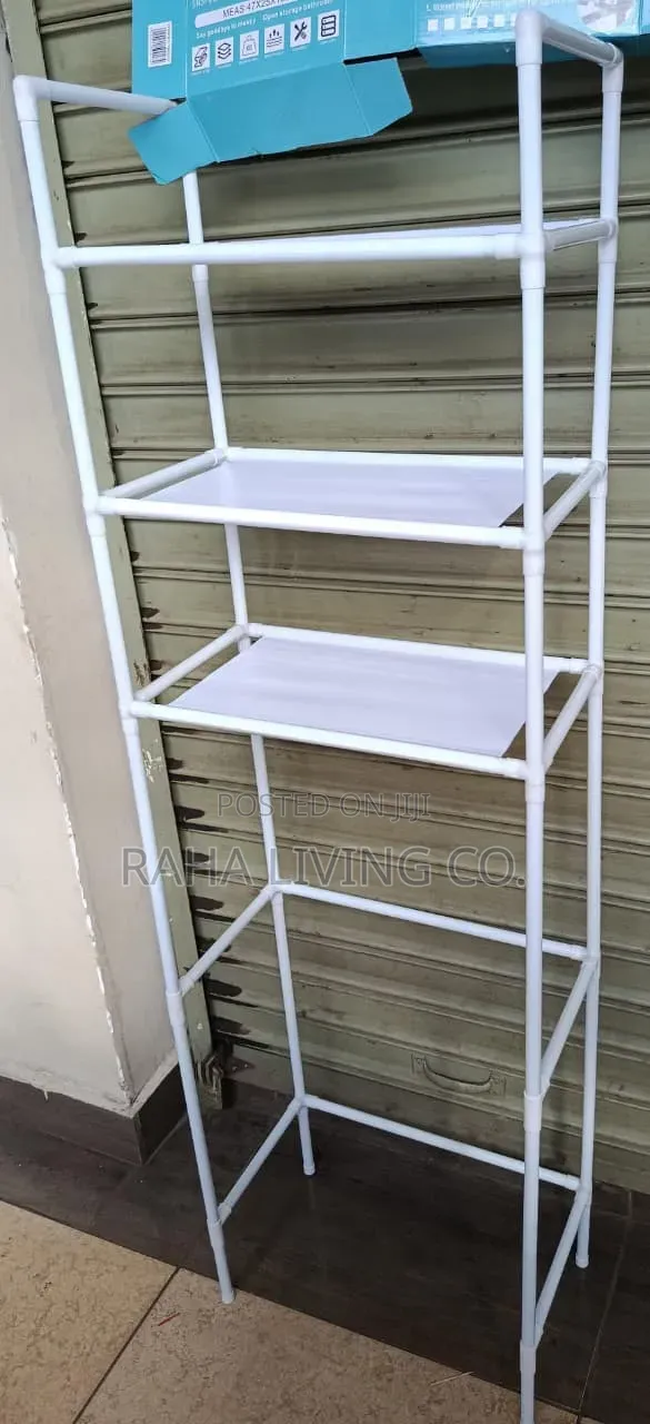 Toilet Rack Organizer | 47x25x155cm | Black White