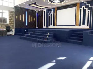 Executive Blue Delta Wall to Wall Carpet for Offices