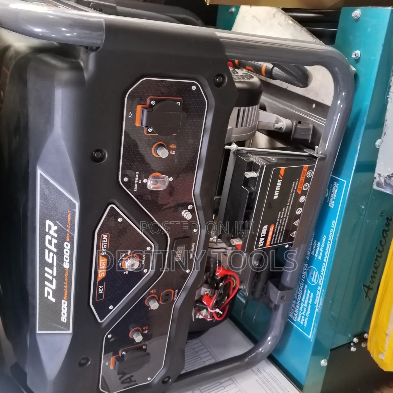 6.0kva Generator/Pulsar Gasoline Generator Key Start
