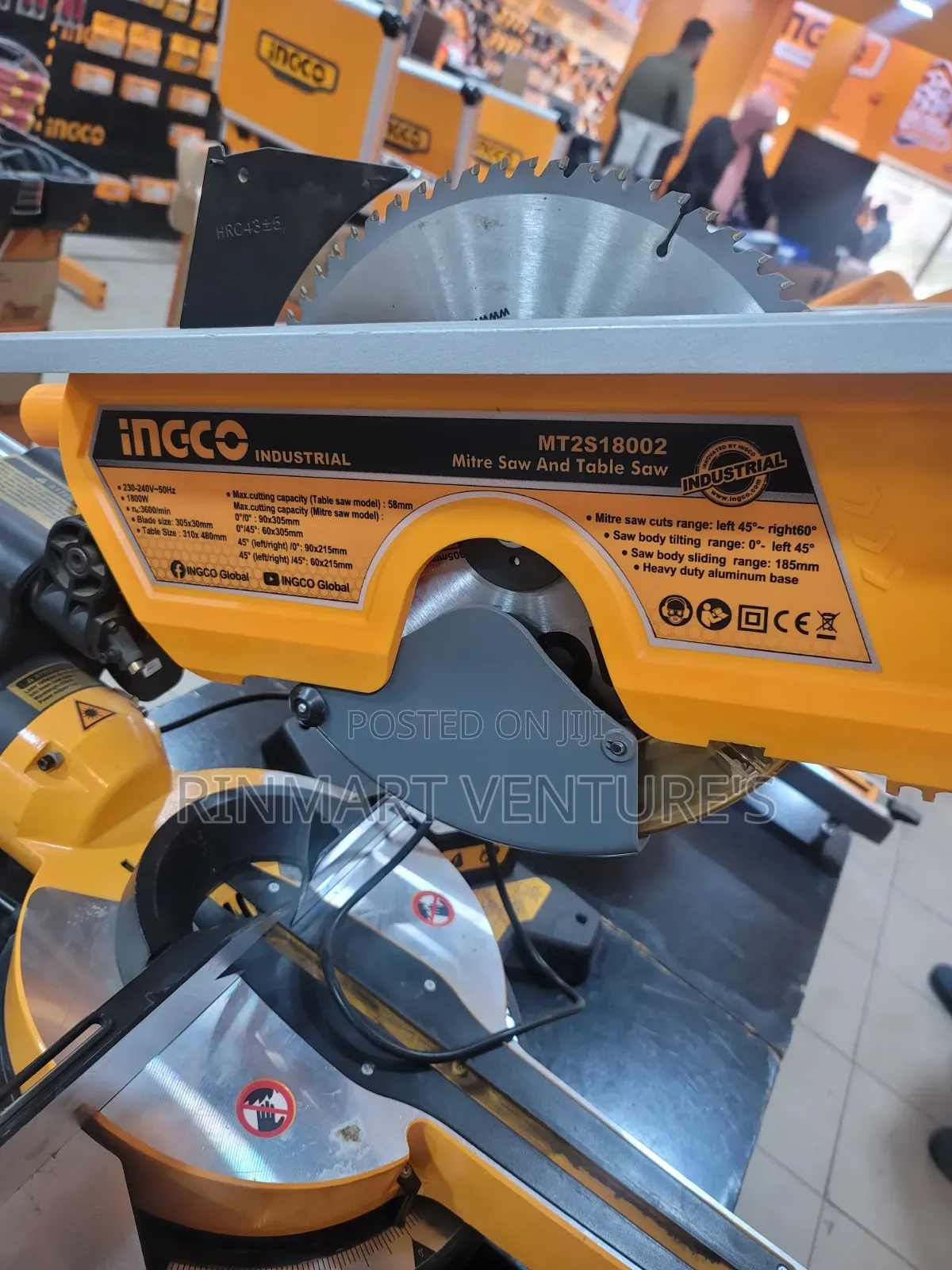 Ingco 1800 Sliding Mitre Saw
