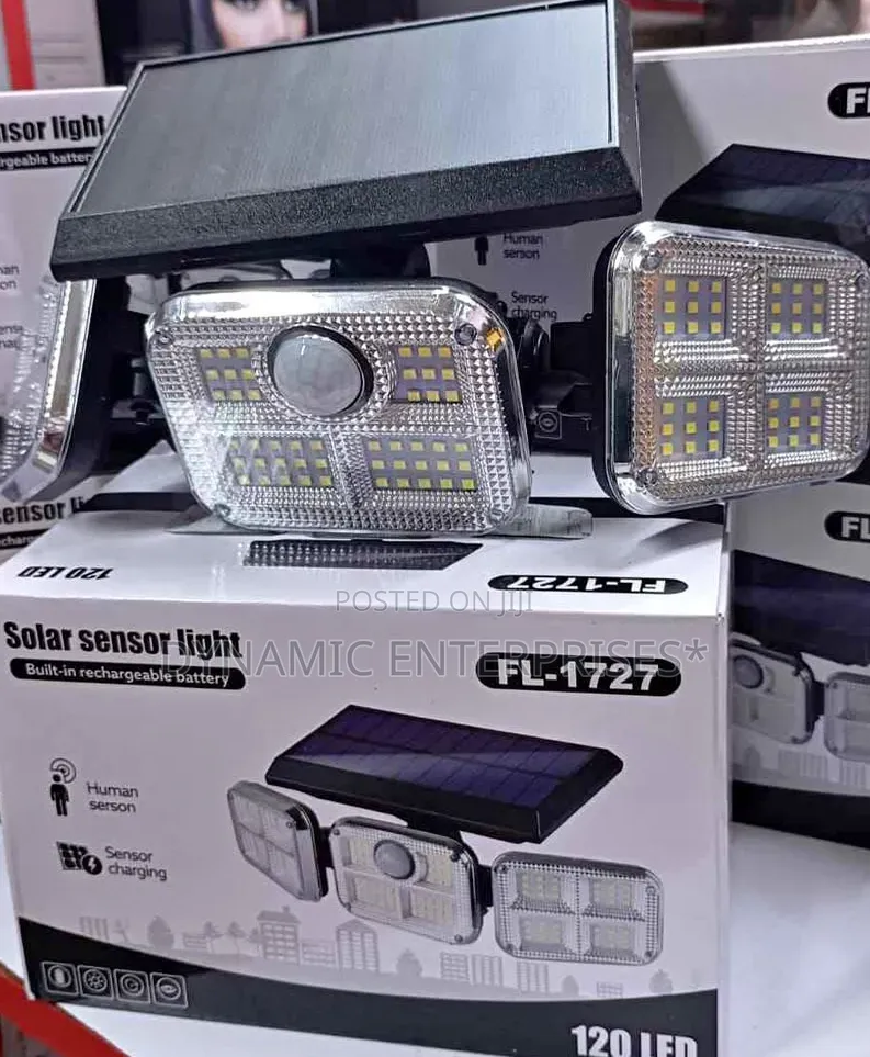 Solar Sensor Lights With Built -in Battery