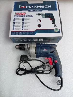 Maxmech Heavy Duty 750w Drill Machine With Plastic Carrying Case