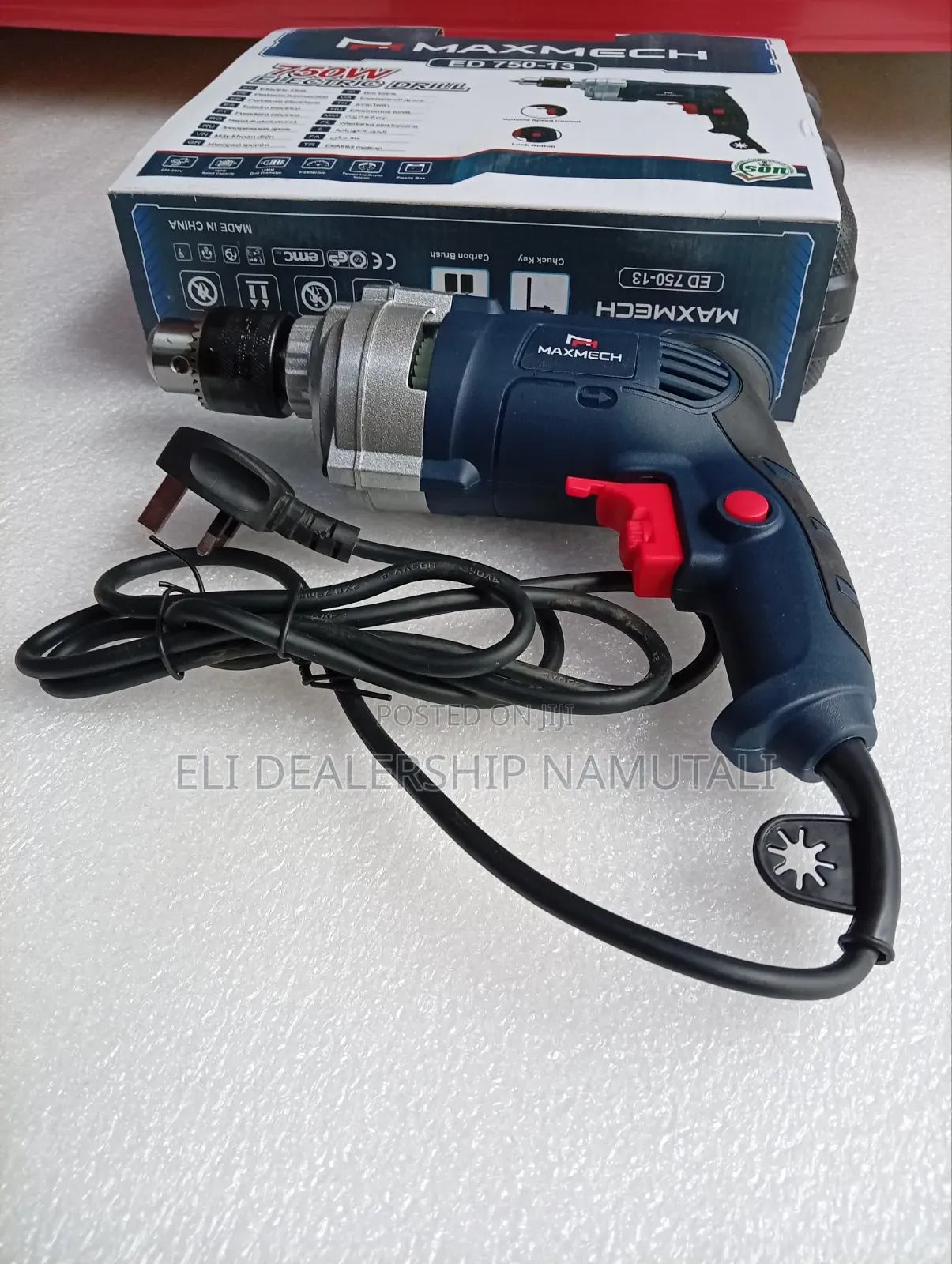 Maxmech Heavy Duty 750w Drill Machine With Plastic Carrying Case