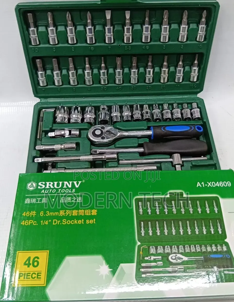 46 Pieces Socket Wrench