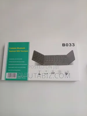 Foldable Bluetooth Keyboard With Touchpad B033.