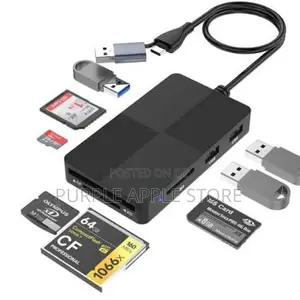 8-in-2 Usb 3.0 Card Reader Adapter
