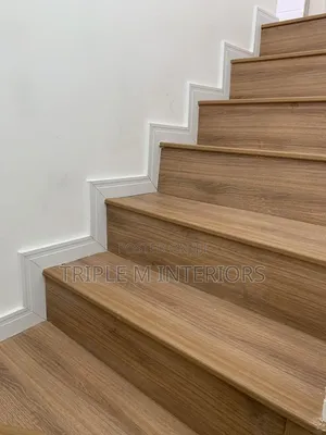Scratch-Resistant SPC Stair Flooring