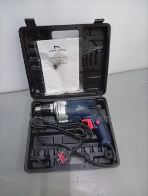 Maxmech Electric Drill Machine With Carry Case – 750w Variable Speed