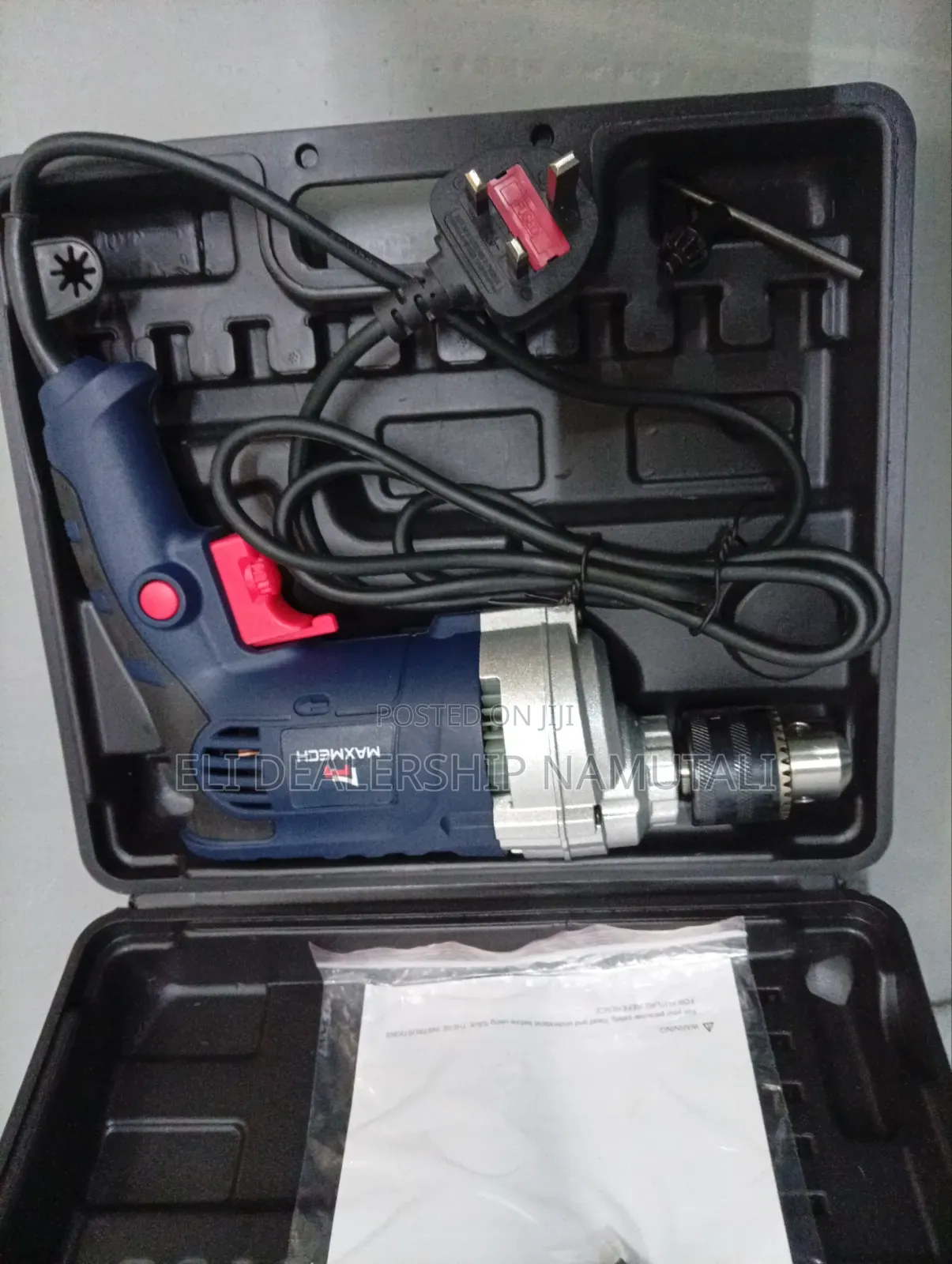 Maxmech Electric Drill Machine With Carry Case – 750w Variable Speed