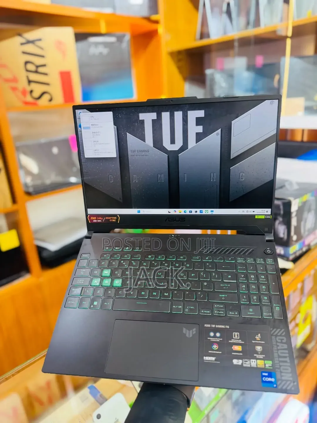 Laptop Asus TUF516P 16GB Intel Core i7 SSD 512GB