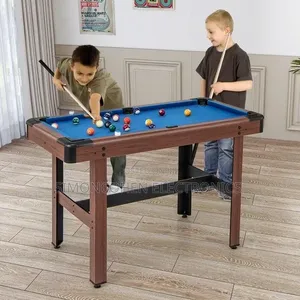 Pool Wooden Game Table With Full Set of Balls for Kids and Adults