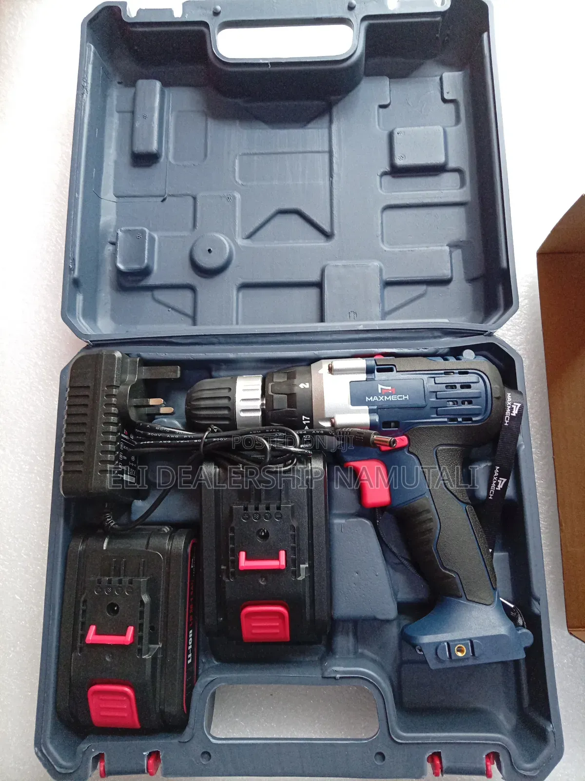 Maxmech 20v Cordless Drill With 2 Batteries Charger/Cd 20-10