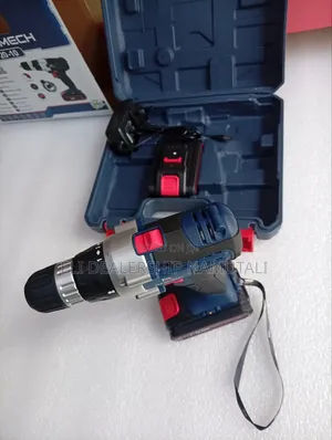 Maxmech Cordless Drill 20v Li-Ion/2 Batteries Carry Case