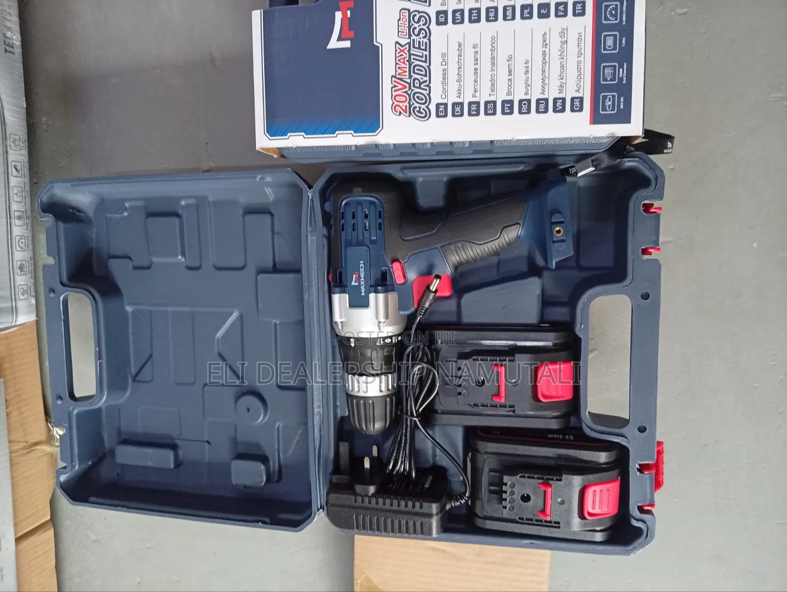 20v Maxmech Rechargeable Cordless Drill/Professional Power Tool