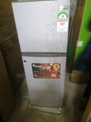 128litres Double Door Ramtons Refrigerator.