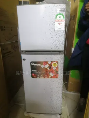 128litres Double Door Ramtons Refrigerator.