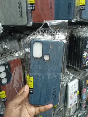 Oppo A53 Vertical Faux-Woodgrain Pattern Finish Cover