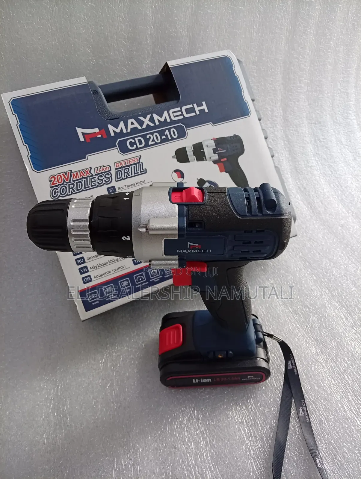 Maxmech Power Drill 20v Cordless Drill for Home Professional Use