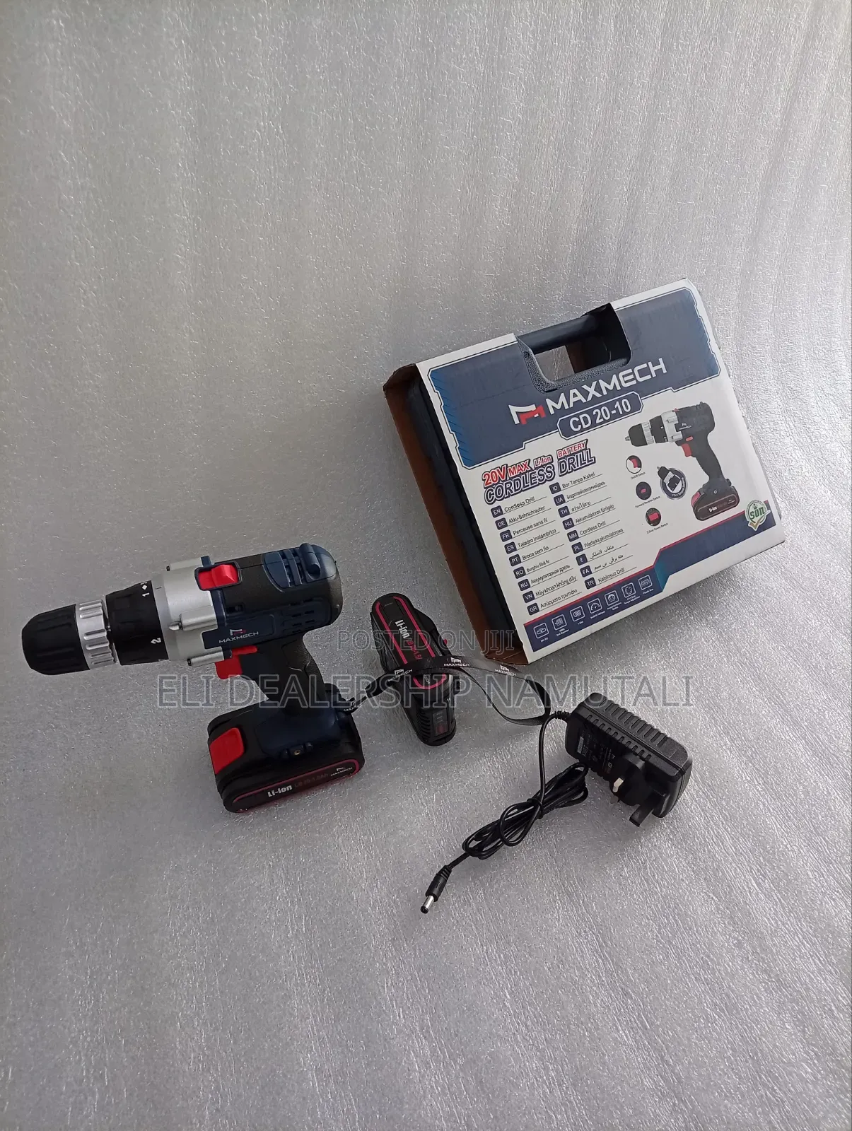 Maxmech Professional Cordless Drill Machine – 10mm Keyless Chuck