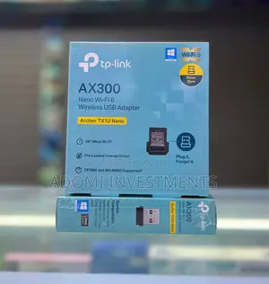 Tp Link Plug Play Wifi Adapter 
With Preloaded Internal Drivers
