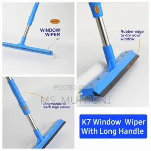 Teepee Window Wiper Features a Long Telescopic Handle
