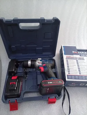 Maxmech 20v Rechargeable Cordless Drill Screwdriver Set