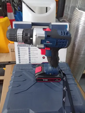 Professional 20v Cordless Drill Machine With 2 Batteries Charger