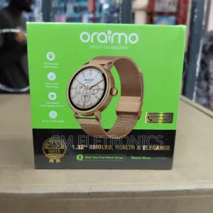 Oraimo Watch Muse (Osw-831n) Amoled Smartwatch-Ip68 Water Resistance