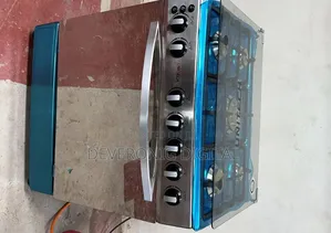 60*90 Unitech 5 Burner Freestanding Full Gas Cooker
