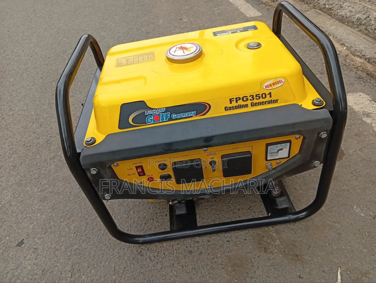 Lenhard Golf Generator Machine Available