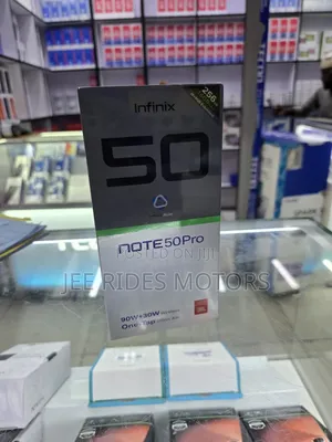 New Infinix Note 50 Pro 256 GB Black
