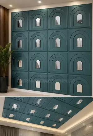 Arch Green 3d Wall Ceiling Panels