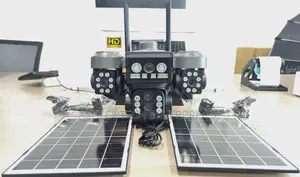 Advanced 3 Lens 10x Optical Zoom 4g Solar PTZ Camera