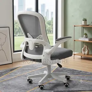 Office Chairs; Orthopedic High Back Supreme White Office Chair