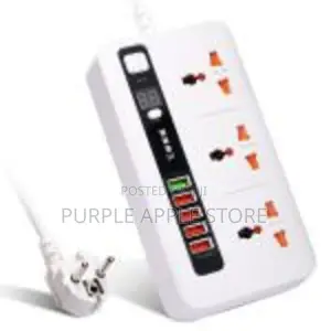 Smart Power Extension Socket 3plug 5 Usb 1 Pd20w-