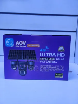 Tripple Lens 4g Solar Ubox Camera