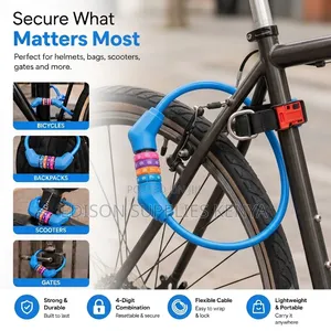 Bicycle Lock, Combination Lock