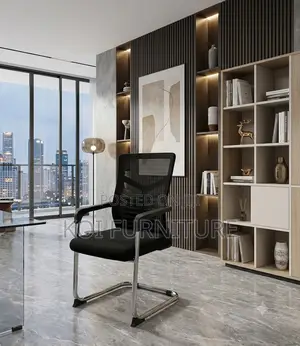 Office Chairs; Visitors Mesh Office Seat With Sled Bases