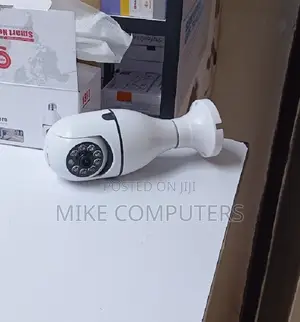 V380 Pro Wireless Bulb Camera With Night Lights