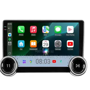 6gb 128gb 10.1 Inch Dual Knobs Android Car Radio-Android Auto Car Play