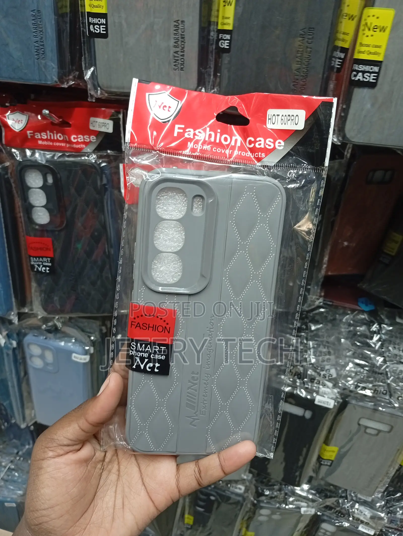 Infinix Hot 60 Pro Plus Geometric Dotted Pattern,Cover