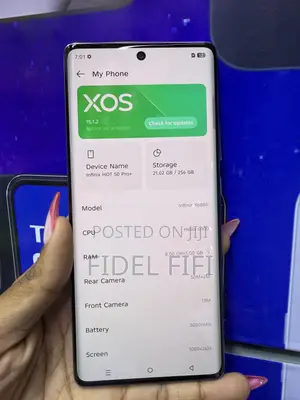 Infinix Hot 50 Pro+ 4G 256 GB Purple