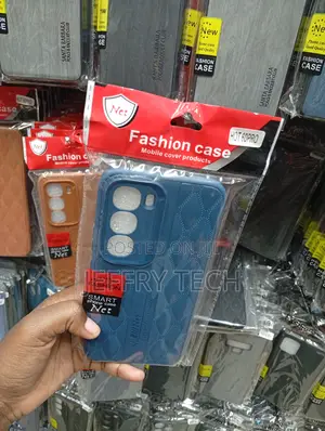 Infinix Hot 60 Pro Diamond-Grid Pattern Case