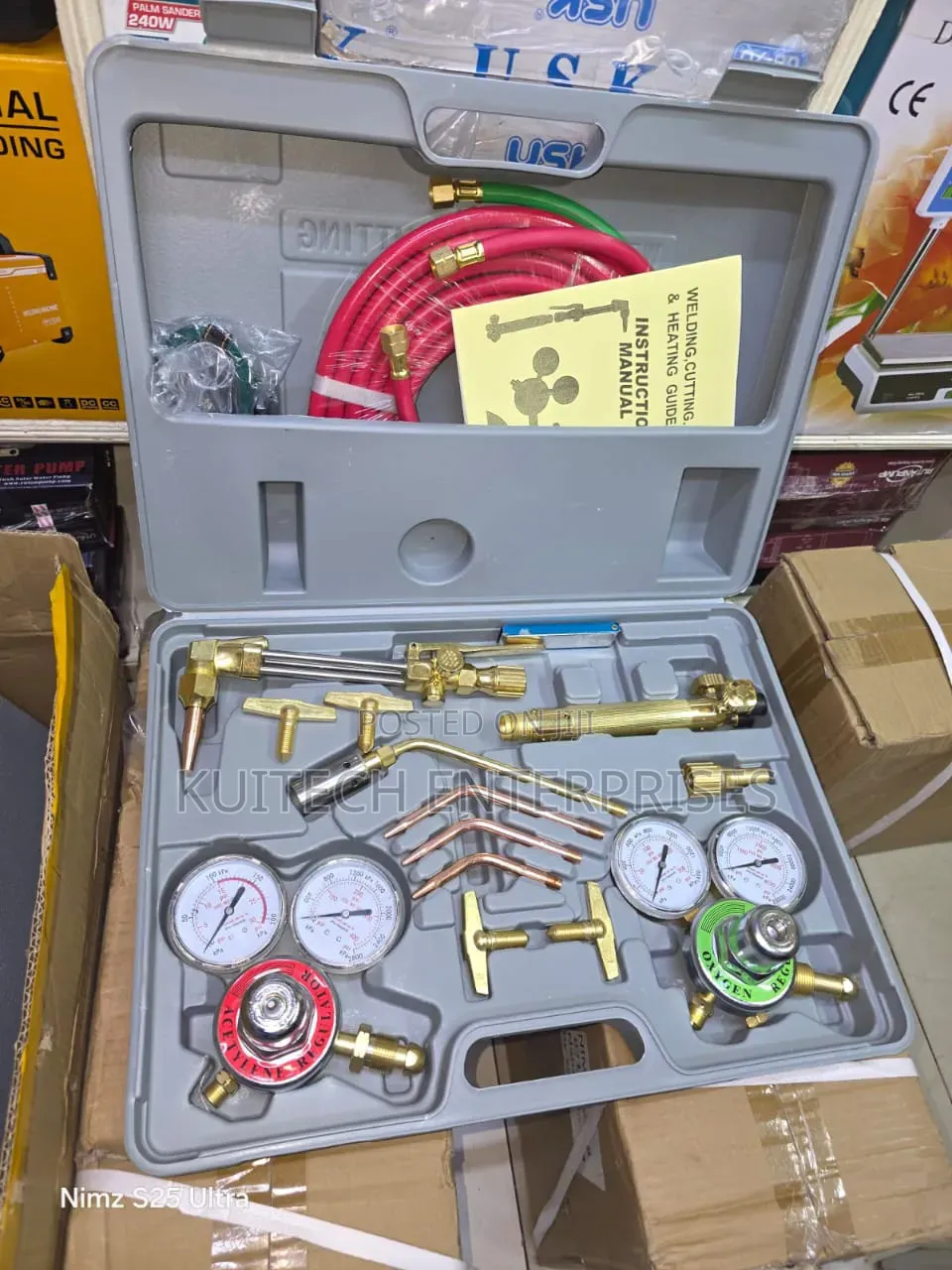 Gas Toolkit/Oxy-Acetylene Welding and Cutting Kit.